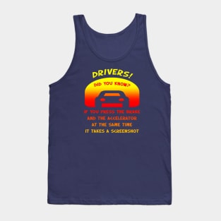 Drivers! Did you know? Tank Top